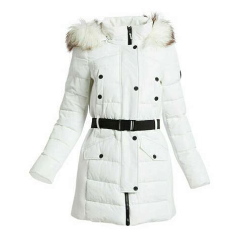 white coat michael kors|michael kors winter puffer coats.